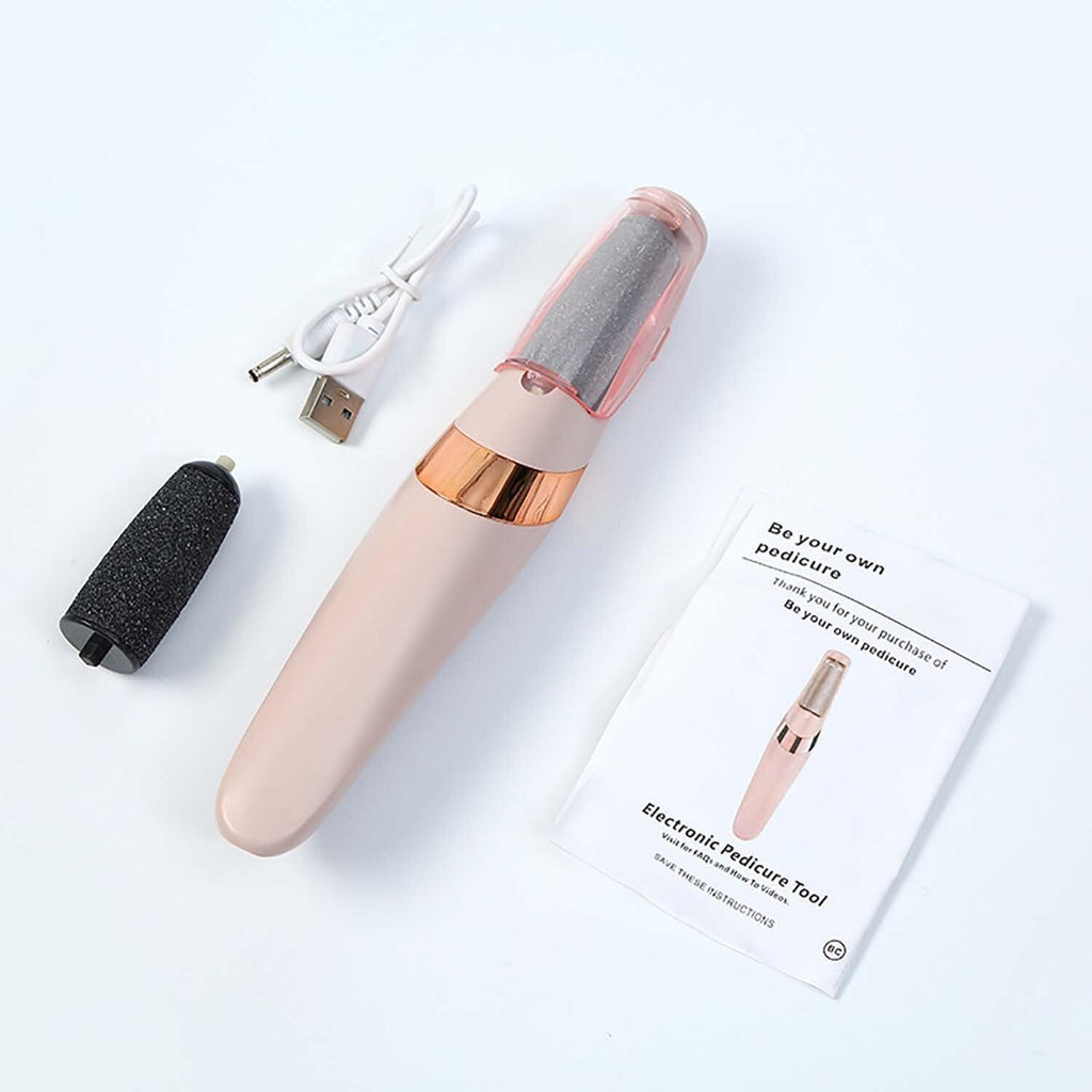 Rechargeable Electric Foot Grinder File Dead Skin Callus Remover Pedicure Tool