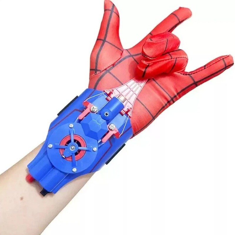 Web Shooter Launcher String Toy Electric Reel In Spider Web Shooters