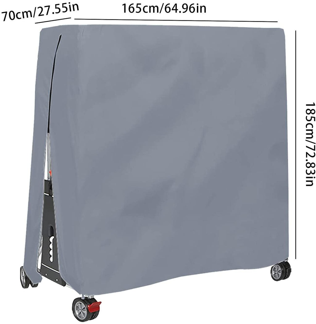 Table Tennis Cover Heavy Duty Waterproof Outdoor Indoor Ping Pong Table Storage