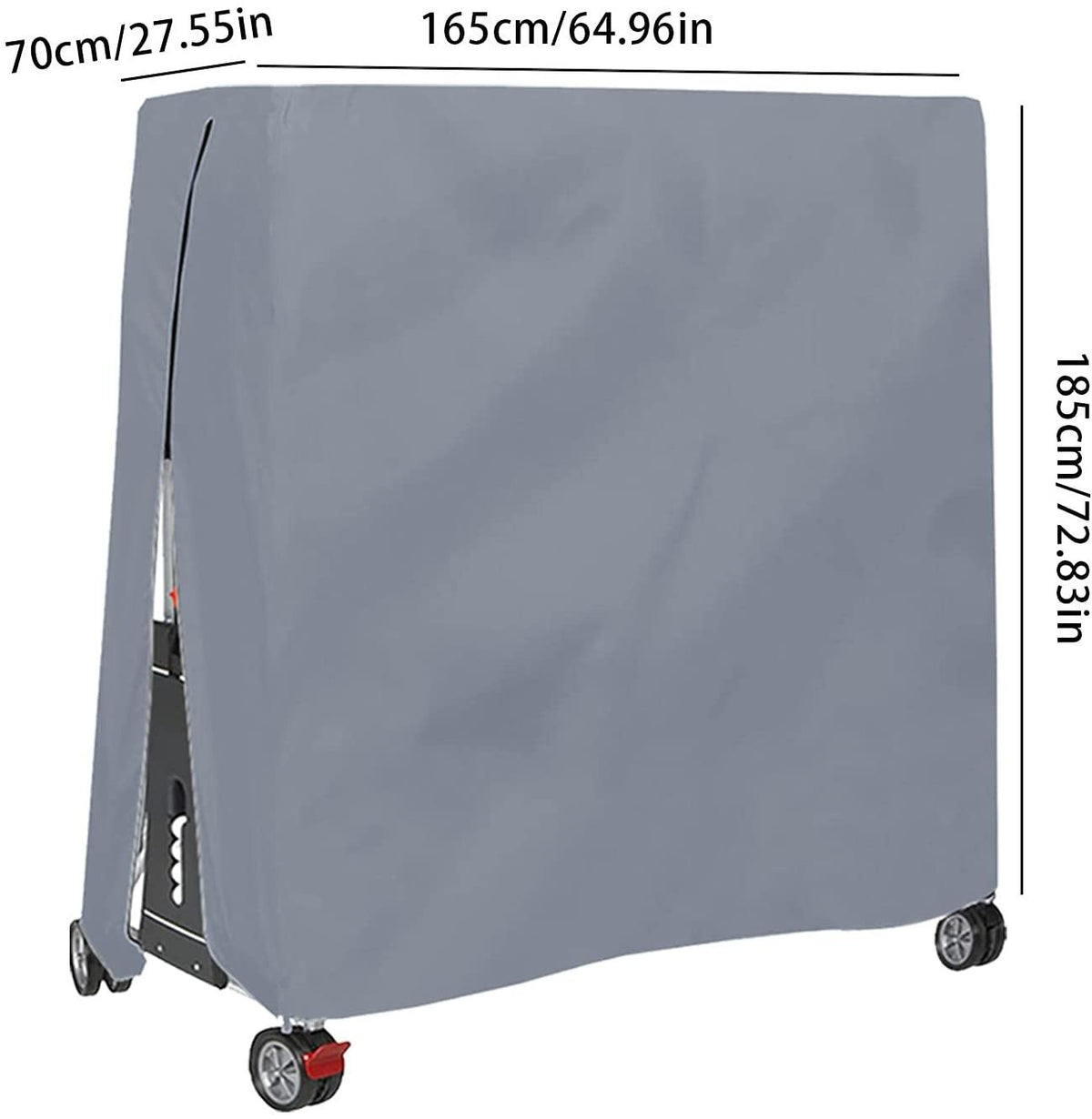 Table Tennis Cover Heavy Duty Waterproof Outdoor Indoor Ping Pong Table Storage
