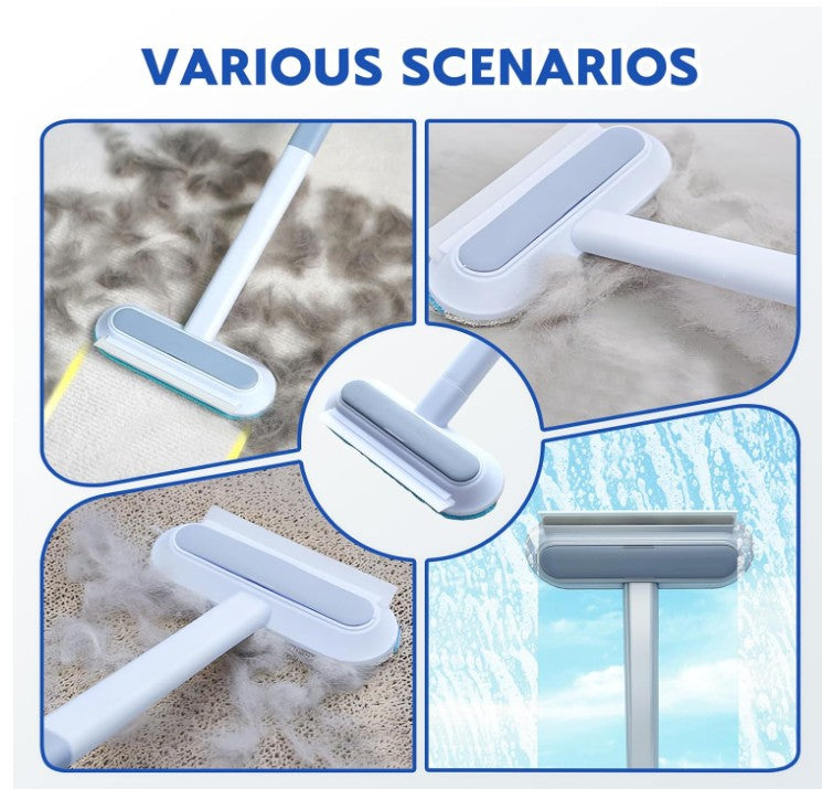 Yopoll Multifunctional Hair Removal Brush,4-in-1 Grooming & Cleaning Tool