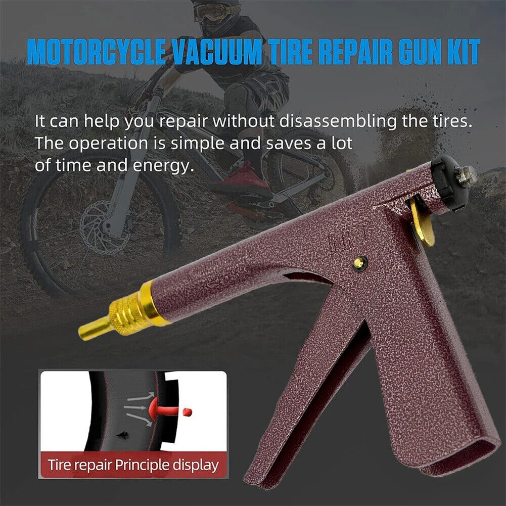 Rechargeable Emergency Tyre Puncture Repair Tools Kit Mending Kit Car Van Motorc