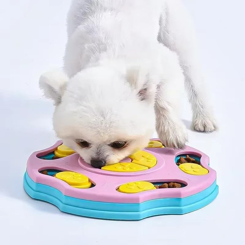 Dog Puzzle Toys Slow Feeder Interactive Increase Puppy IQ Food Dispenser UK