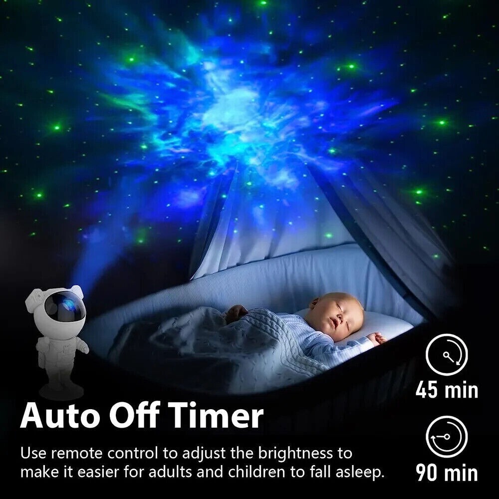 Astronaut Galaxy Starry Light Night Projector LED Lamp Star Space Nebula Remote