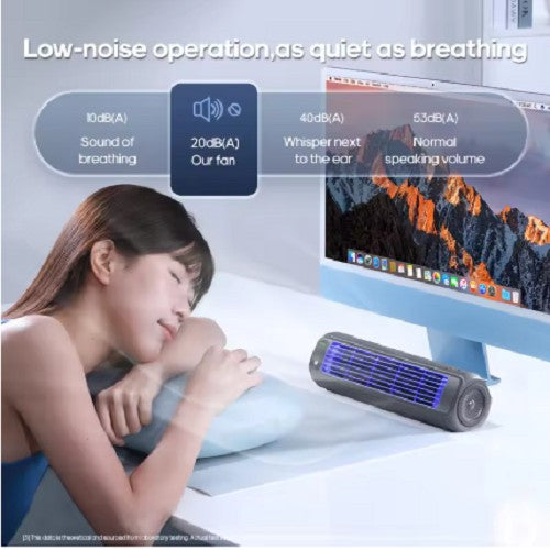 Rechargeable Cooling Ace Air Conditioner Portable Air Cooling Fan w/ 3 Speeds UK