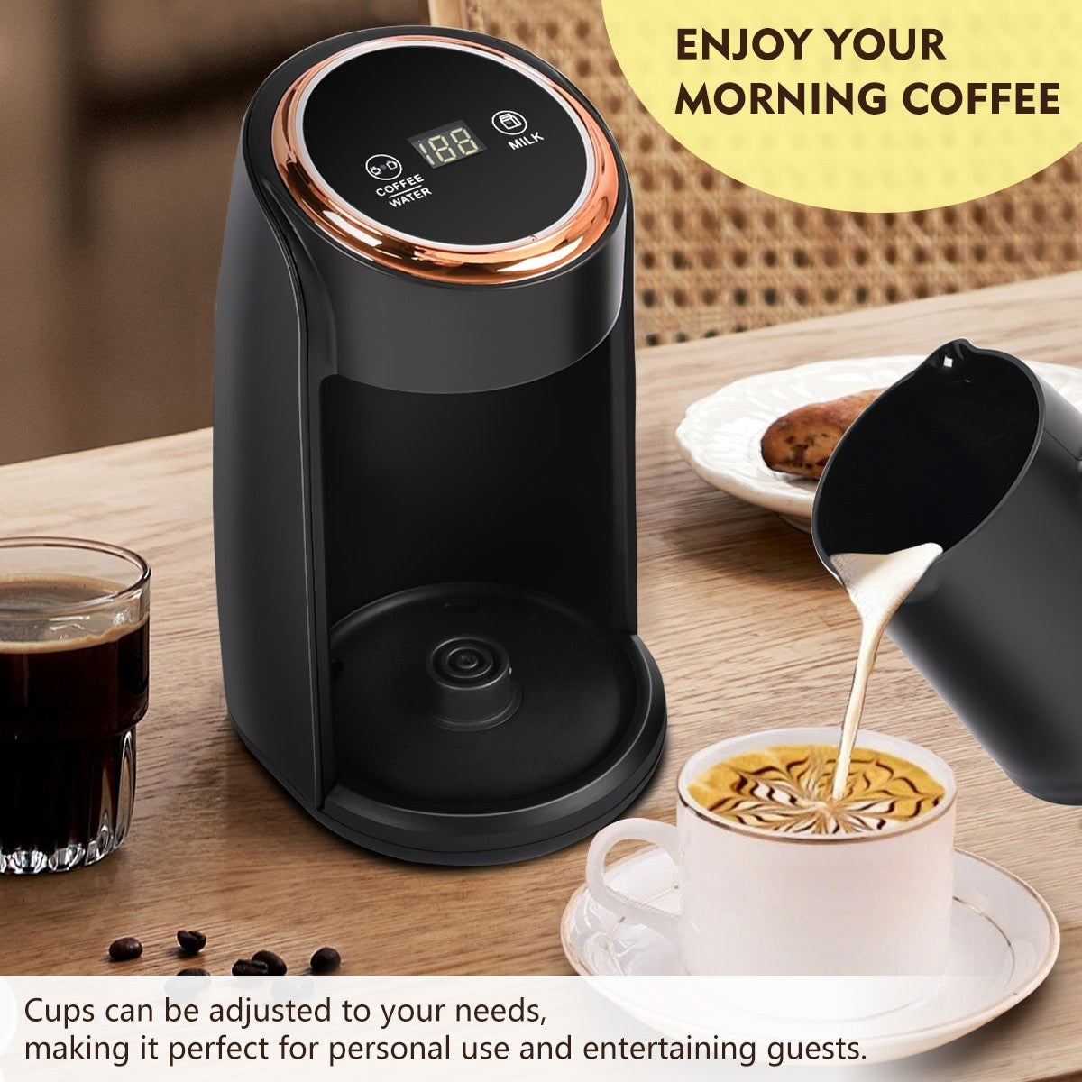 300ml Electric Turkish Greek Coffee Maker Boiled Tea Coffee Espresso Machine UK
