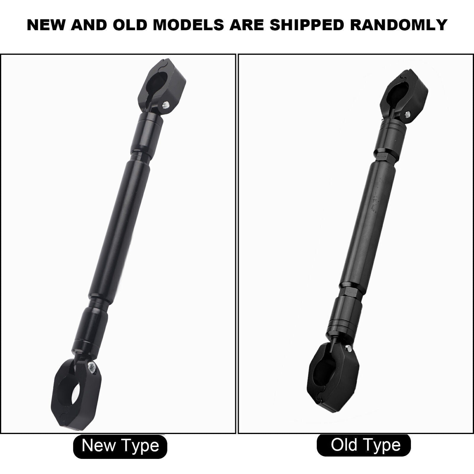 Motorcycle Motor Bike Handlebar Brace & Clamp Bar Crossbar Set Universal UK
