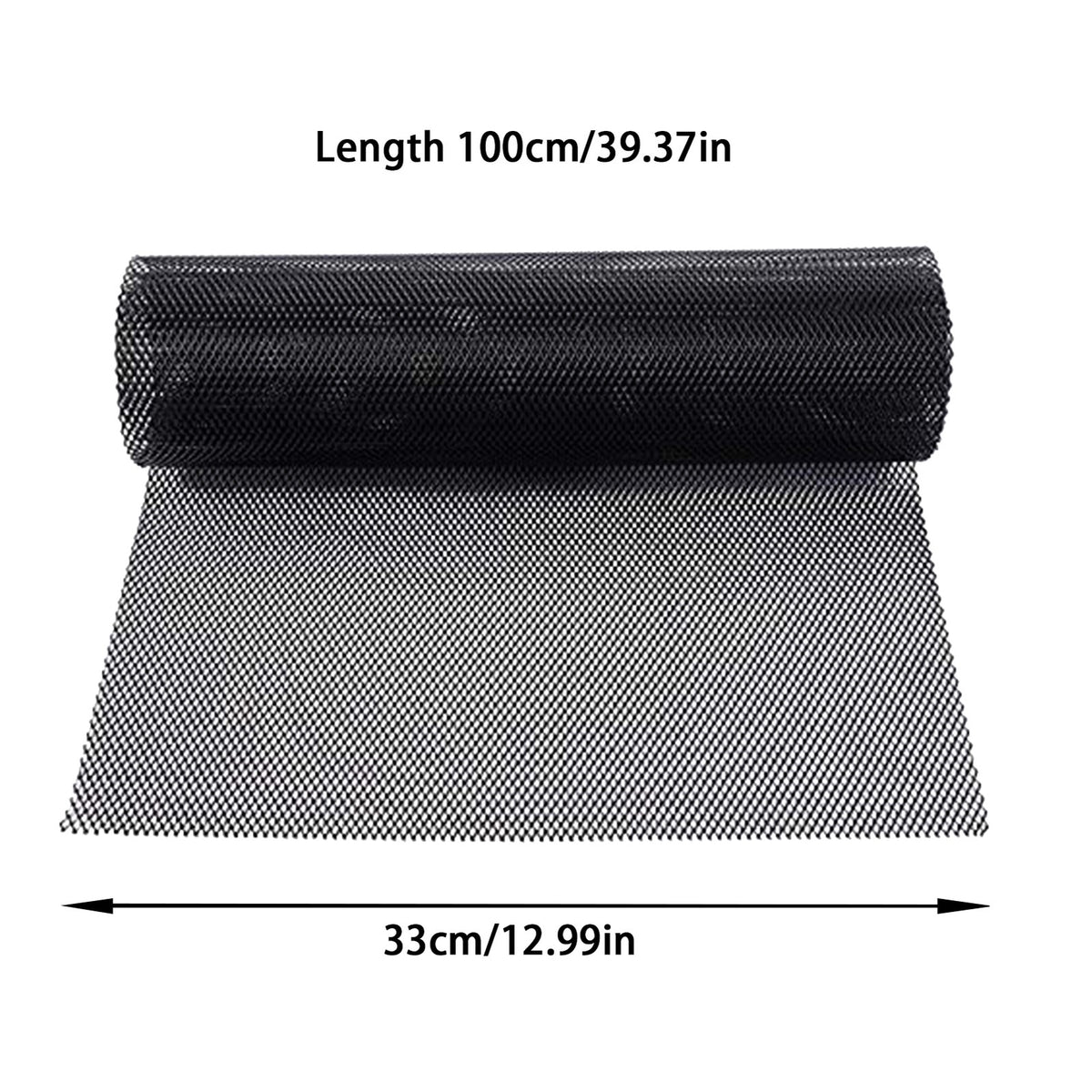 Universal Car Grille Mesh Net Aluminum Fine Mesh Grill Insert Bumper 39"x13"