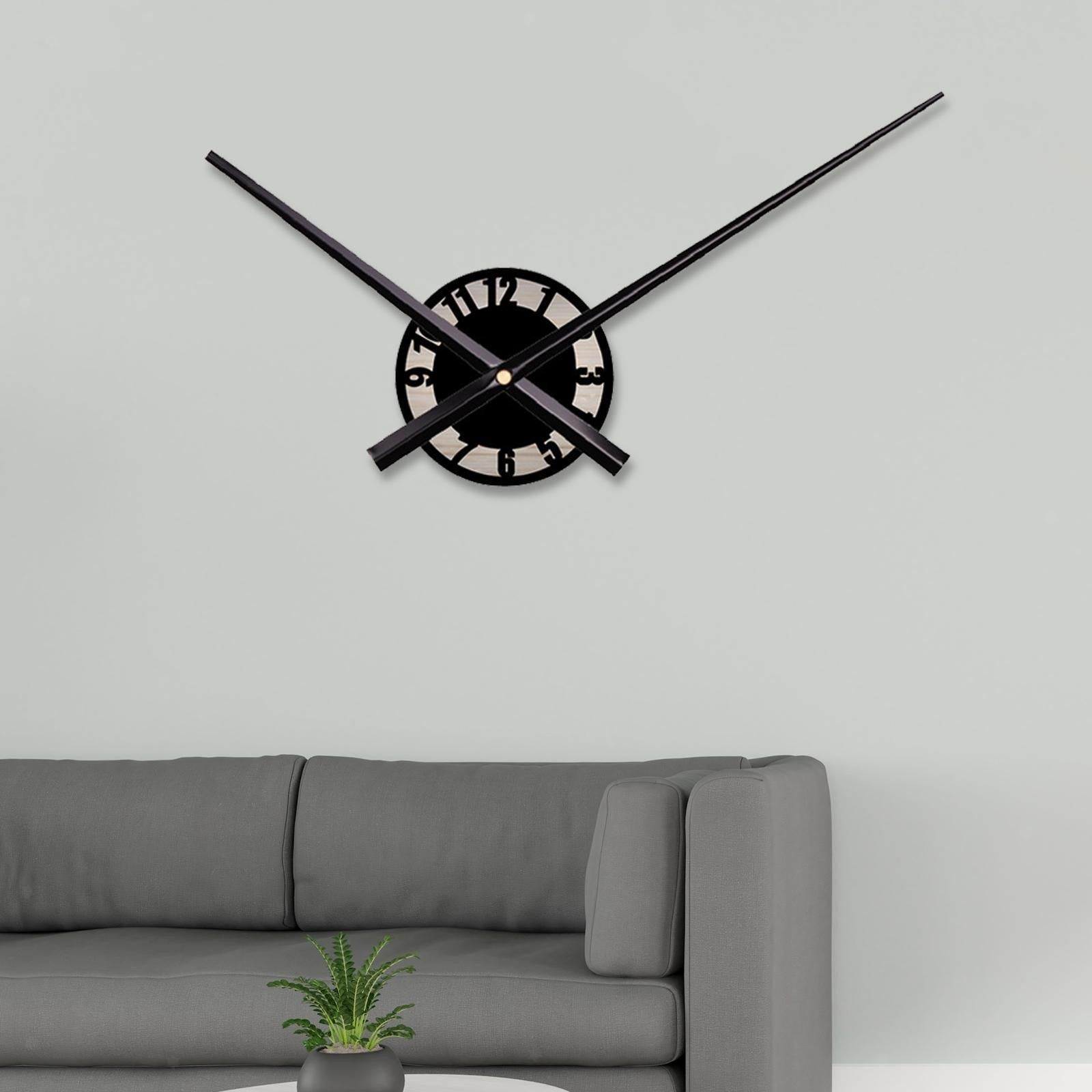 Decorative Wall Clock Elegant Hanging Clock for Bedroom Indoor Living Room