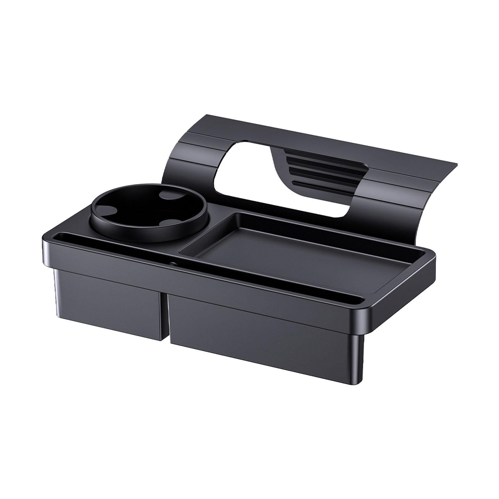 Car Side Door Storage Organizer Phone Wallet Key Holder Cup Slot Interior Rack