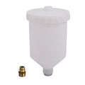 600ML Gravity Paint Spray Gun Cup Pot Replacement For Devilbiss Pro Pri FLG