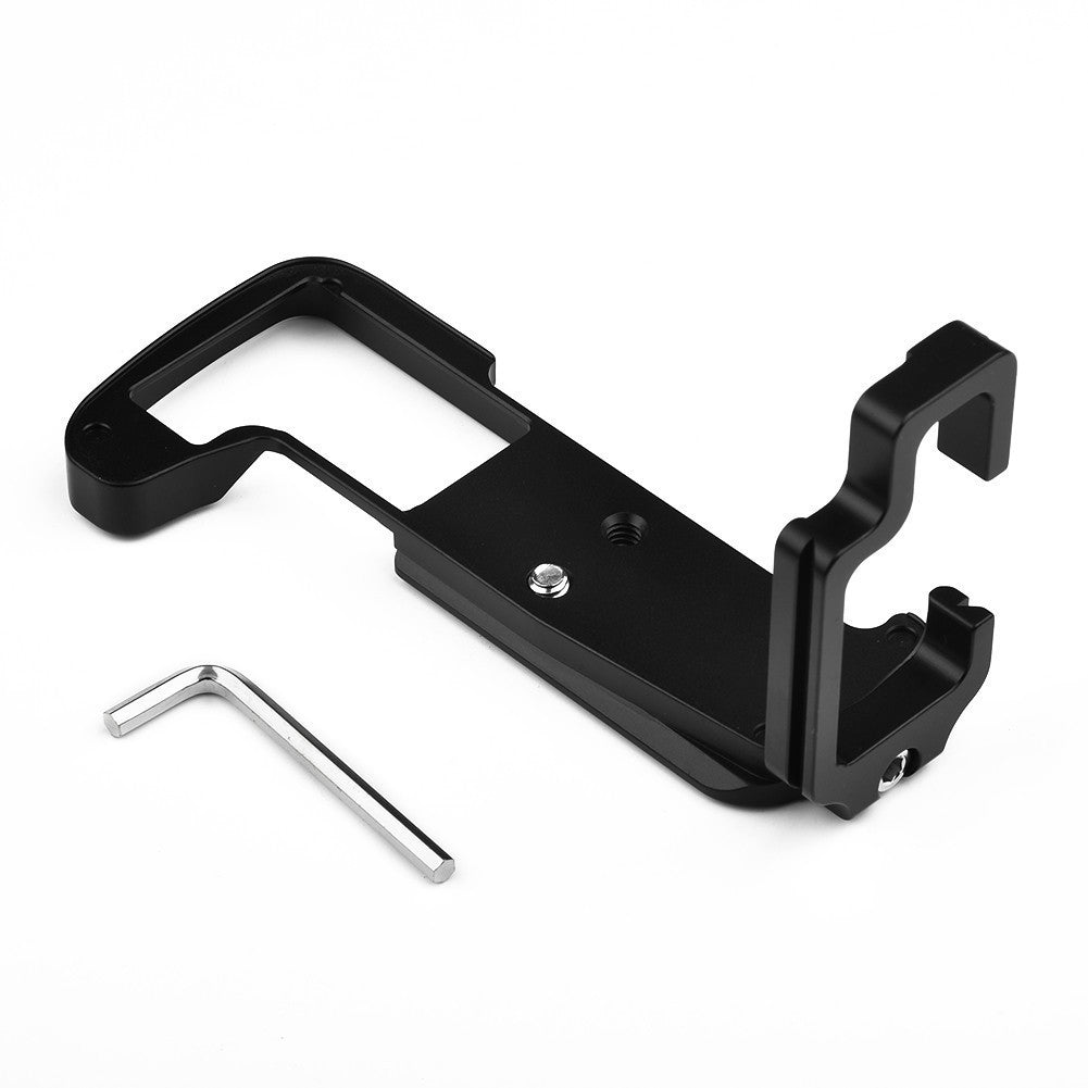 Quick Release L-Bracket Mount Camera Grip For Olympus OM-D (E-M1 Mark II) Black