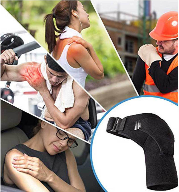 Shoulder Brace Rotator Cuff Support Pain Relief Compression Strap Arthritis