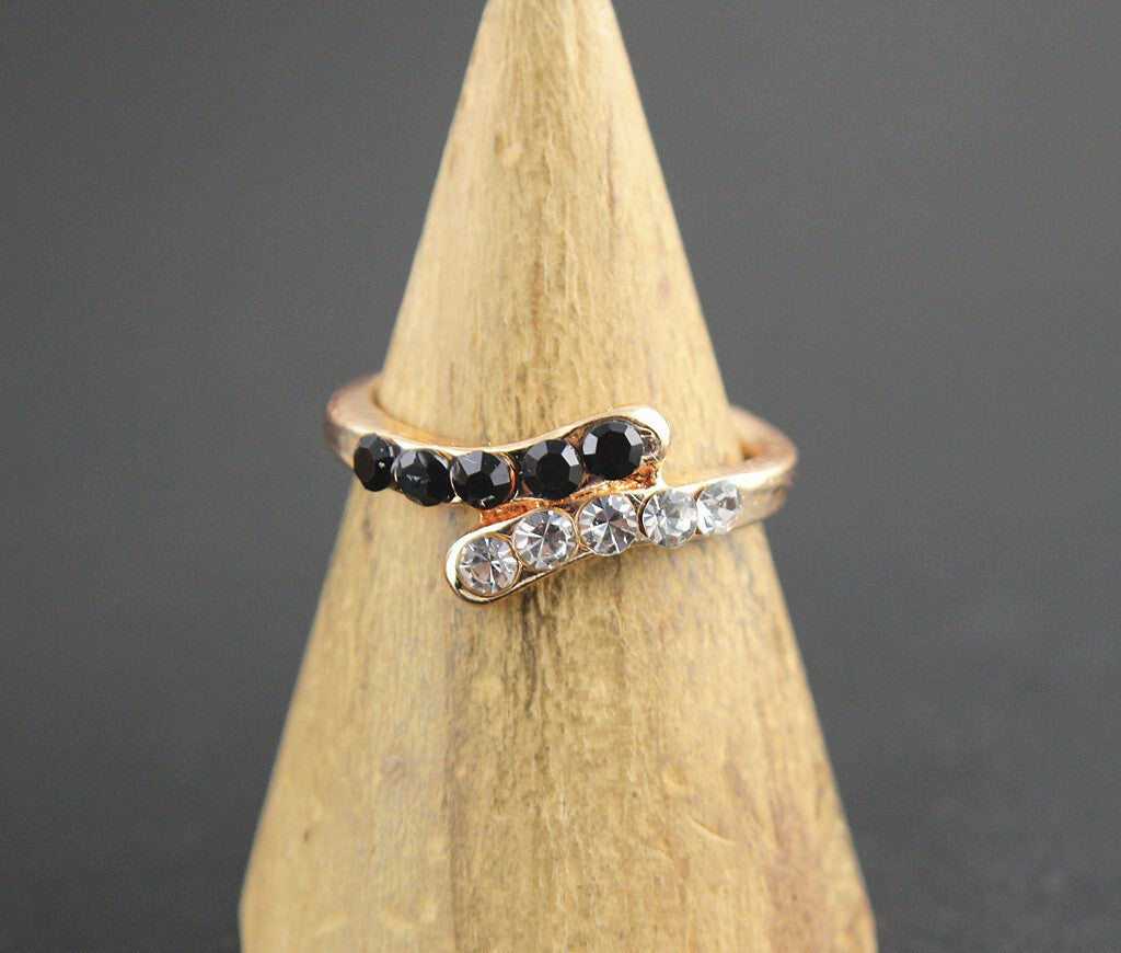 60pcs Mixed Style Rhinestone Rings Wholesale Lots Women Fashion Jewellery Ring