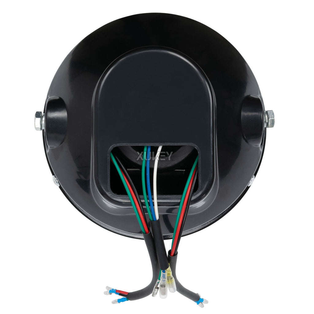 7 Inch 12V Motorcycle Headlight Hi Lo Beam With Turn Signal Light Indicator Lamp
