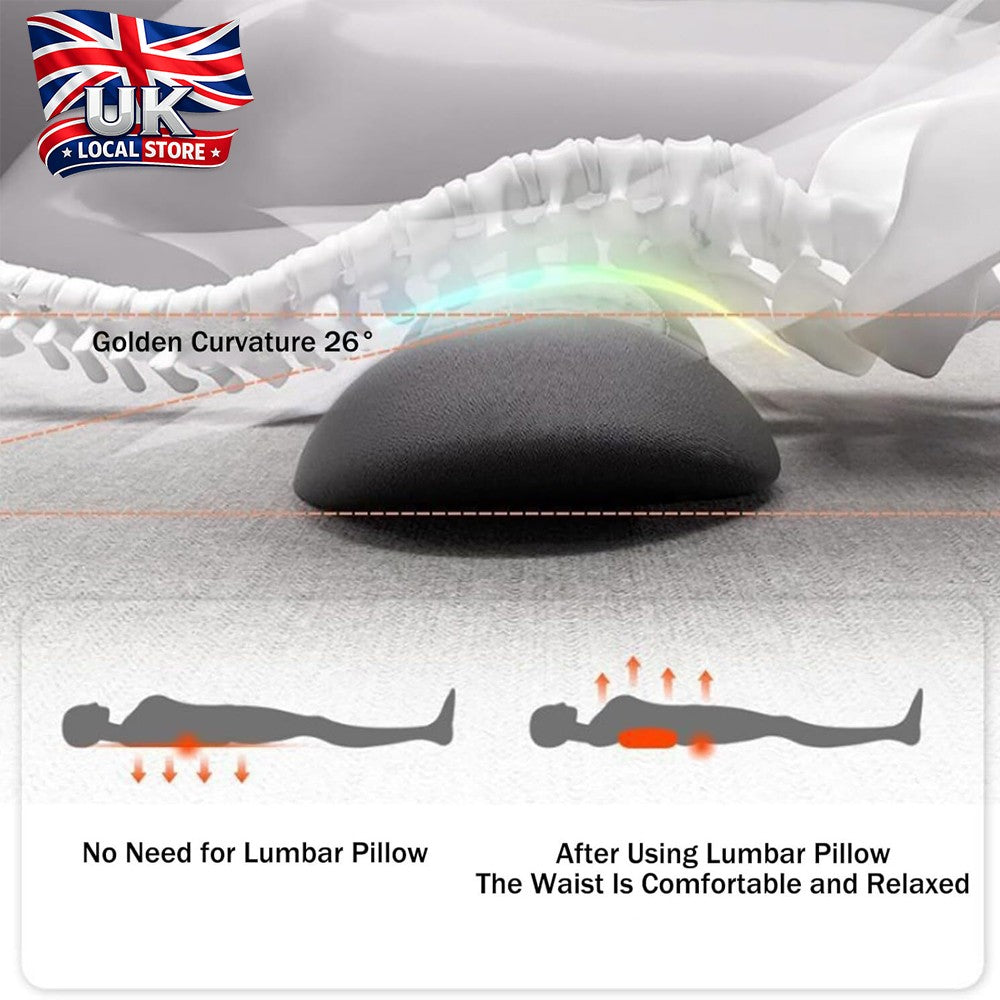 3-in-1 Back Massager with Heat | Relieve Back Pain, Sciatica & Muscle Tensio