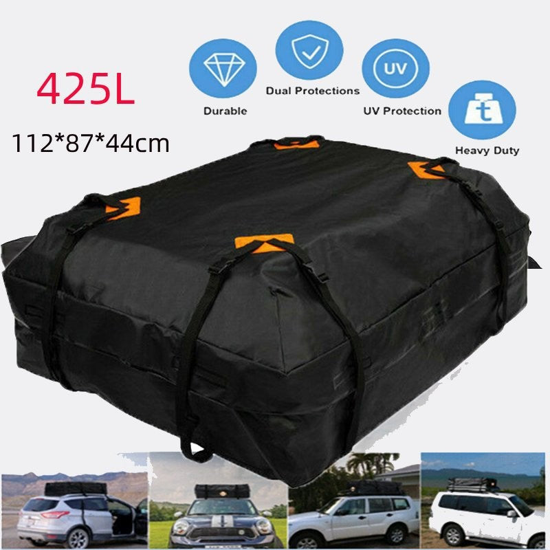Universal Car Travel Roof Bag Cargo Storage Rack Luggage Carrier Box Waterproof