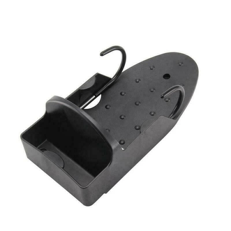 Wall & Door Mount Ironing Board Holder Cupboard Storage Hanger Rack Black/White