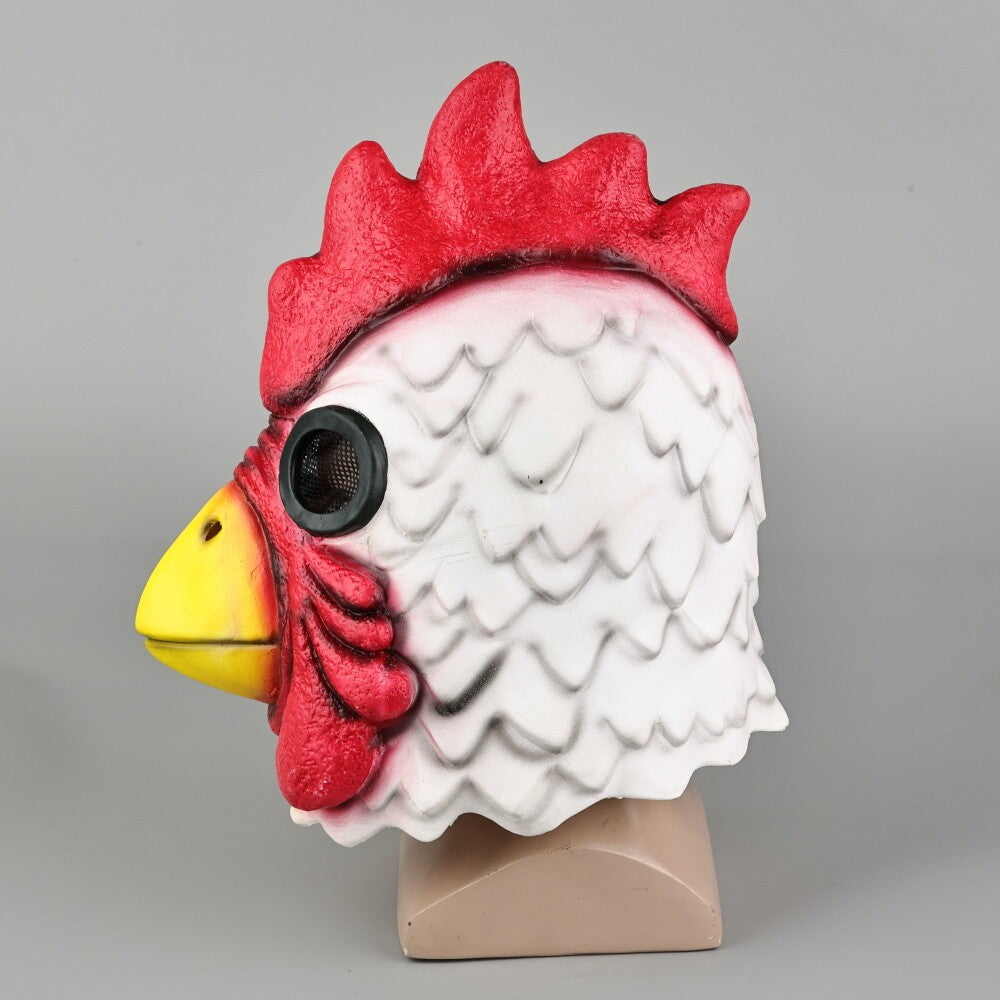 Hotline Miami Chicken Turkey Head Mask Halloween Masquerade Animals Mask Props