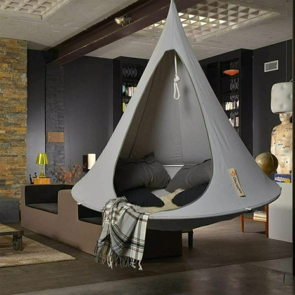 Heavy Duty 4.45" Boxing Punching Bag Spring Sandbag Egg Chair Swing Steel