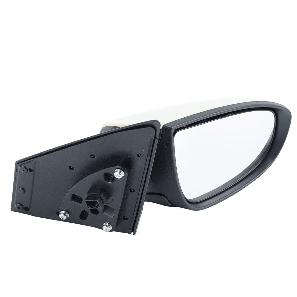 Right Door Wing For Hyundai i20 MK3 2020-2024 Mirror  Primed White Power Driver