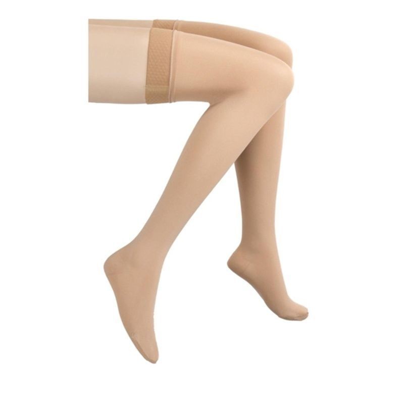 Graduated Medical Compression Thigh High Support Stocking Open/Closed Toe Socks
