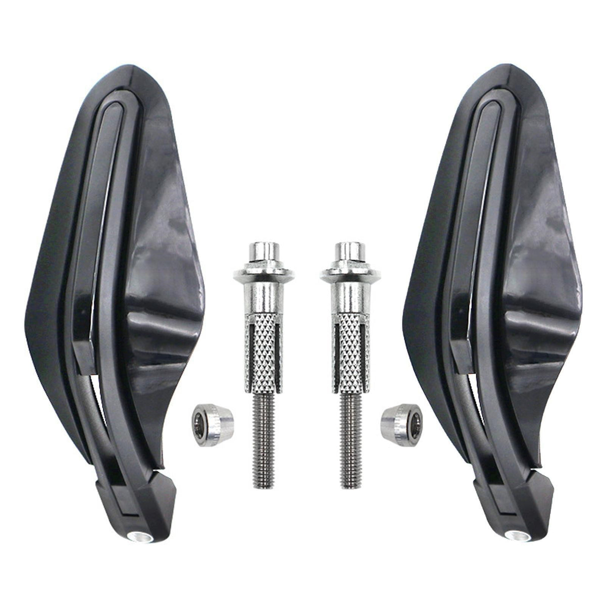 Universal Motorcycle Handguards 2Pcs 7/8" 22mm Windproof Hand Guards for Dirt