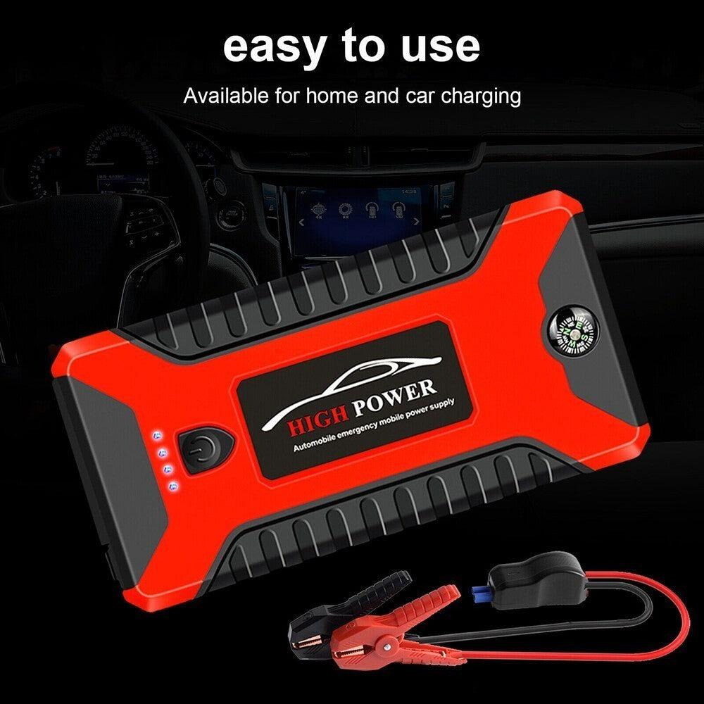 99800mAh Car Jump Starter Pack Booster Battery Charger Emergency Power Bank UK