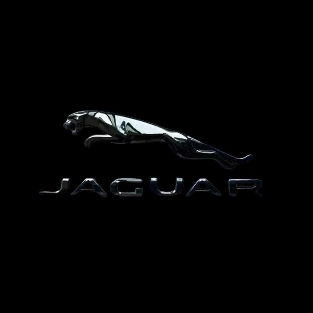 Glossy Black Badge Rear Trunk Emblem For Jaguar