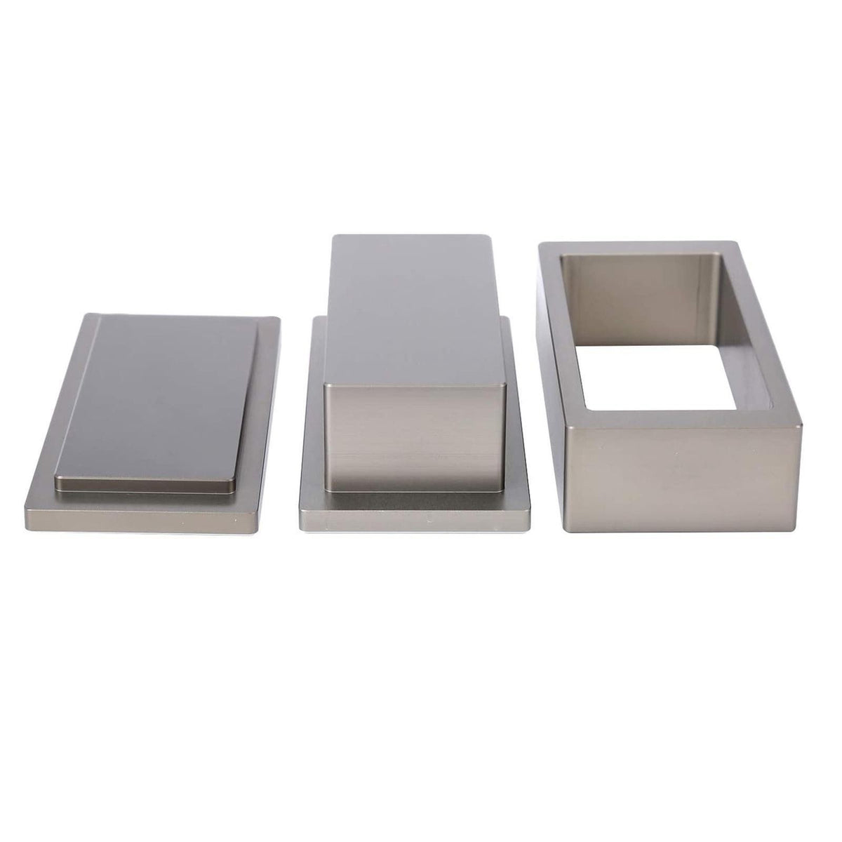 Pre Press Mold Easy to Use Anodized Premium 6061 Aluminium Silver Rectangular