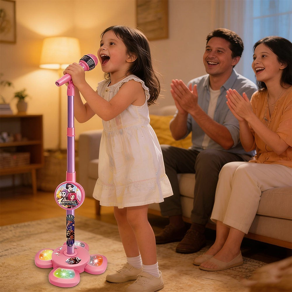 Children's Toy Kpop Demon Music Microphone with Light Microphone Can Play Songs