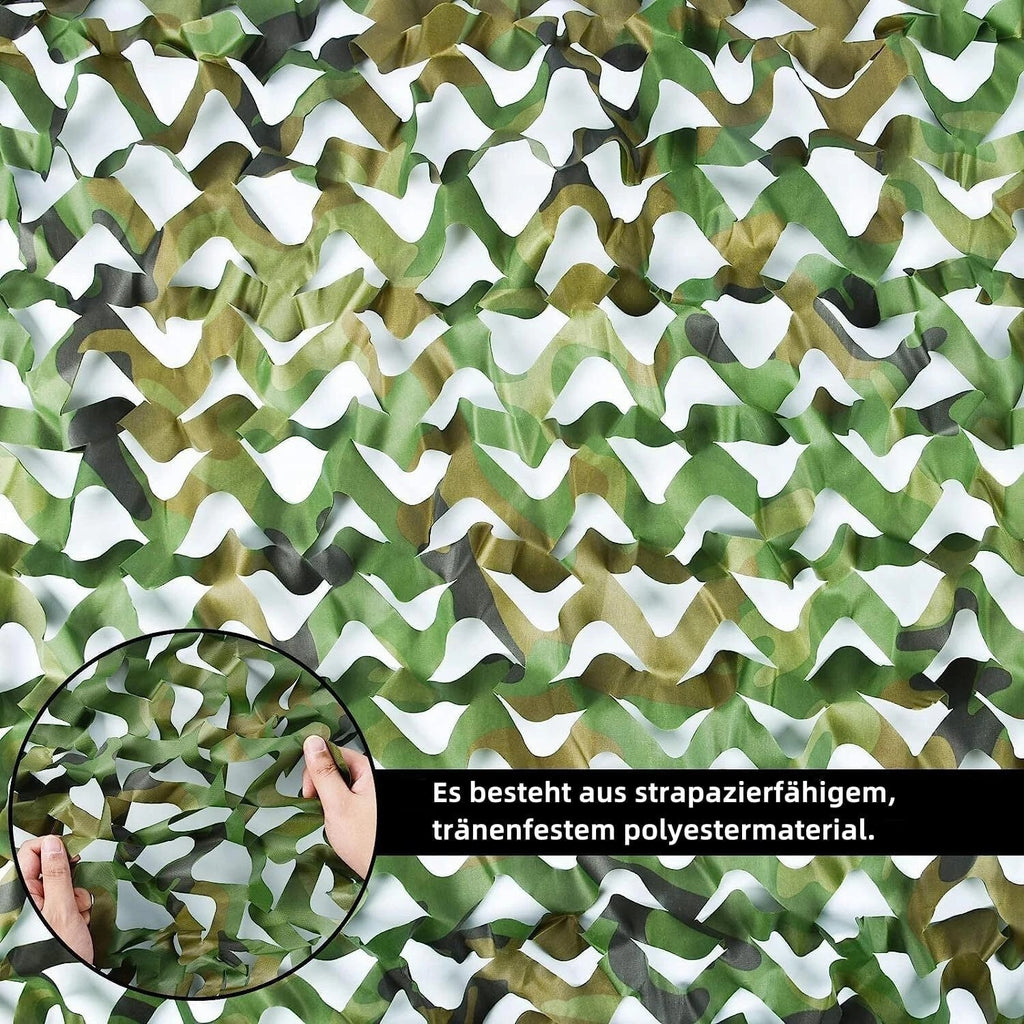 4mx6m Camo Net Hunting/Shooting Camouflage Hide Army Camping Woodland Netting UK