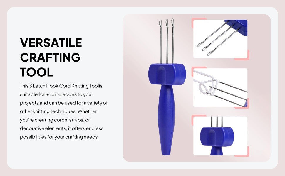 Cord Knitting Tool Helper Cord Maker for Experienced Knitters Travel Weaving