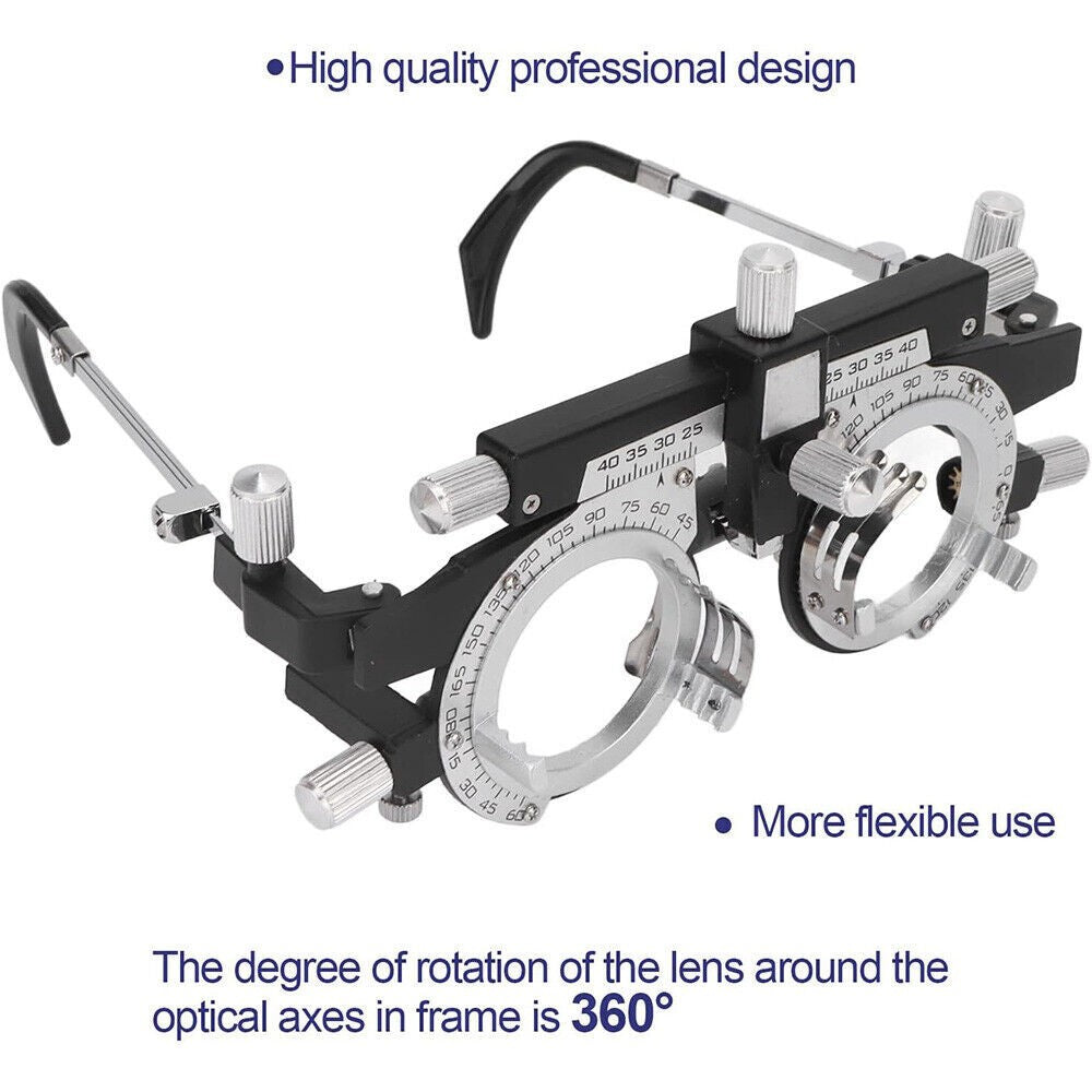 Universal Adjustable Optical Optic Trial Lens Frame Eye Optometry Optician