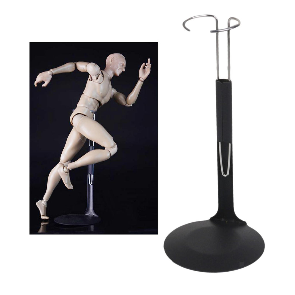 10pcs Metal Action Man Stand Base Support Rack 1/6 for Dolls Show