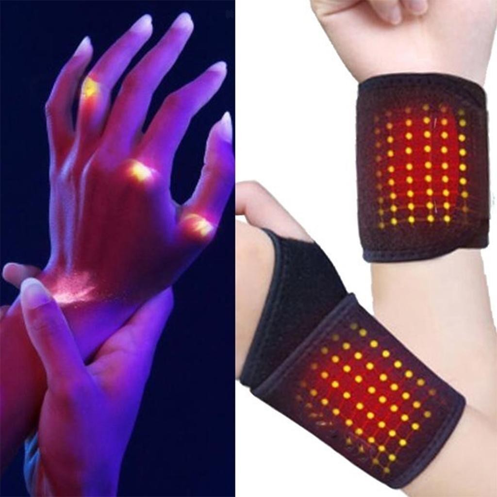Pair Self Heating Wrist Support Strap Band  Wrist Brace/Hand Support