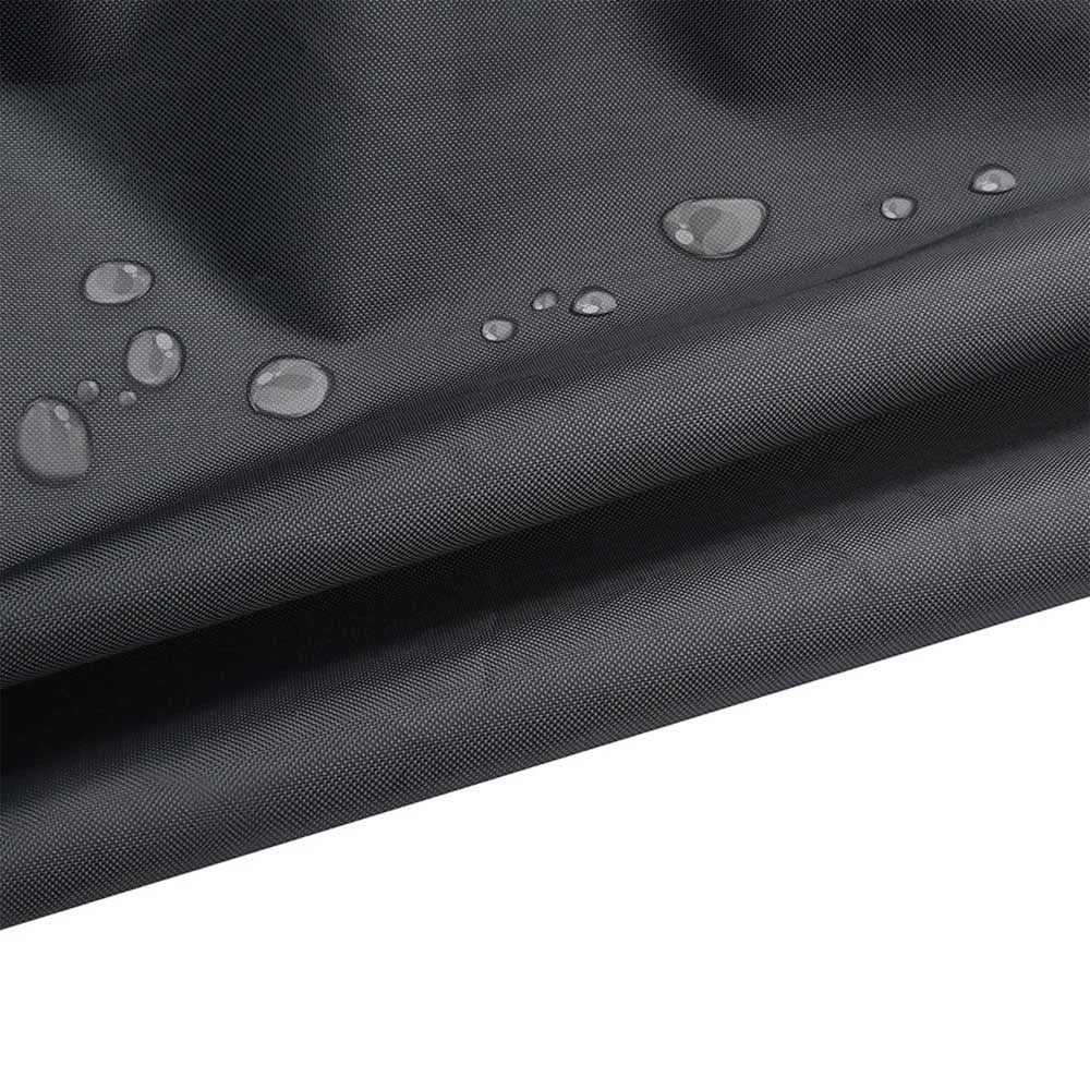 7ft Heavy Duty Waterproof Billiard Snooker Pool Table Dust Cover Protector Black