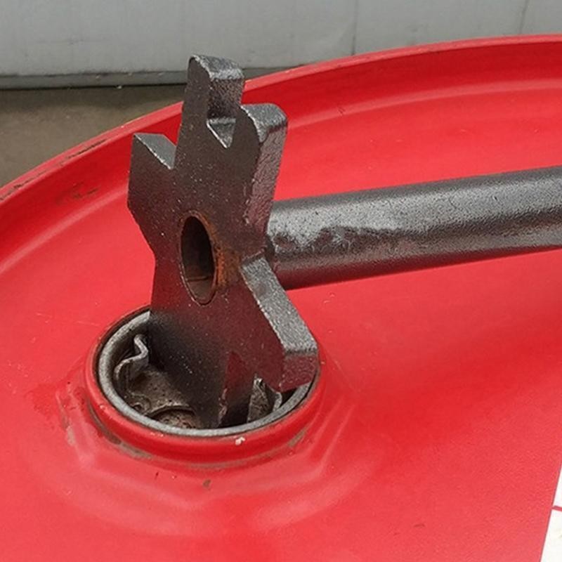 55Gallon Oil Barrel Lid Opener Universal Oil Tank Opener Opening Key Tool