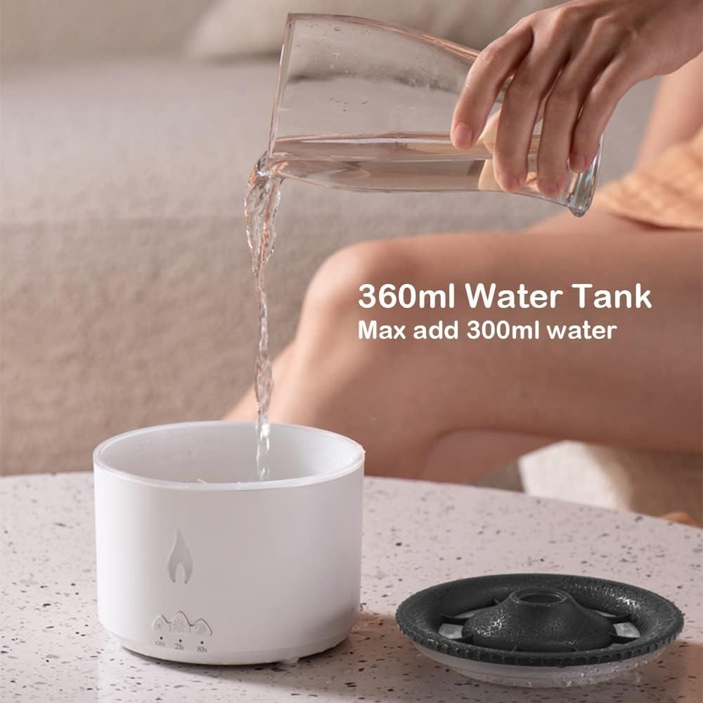 360ML Electric Air Diffuser Aroma Oil Humidifier LED Light Home Relaxing Defuser