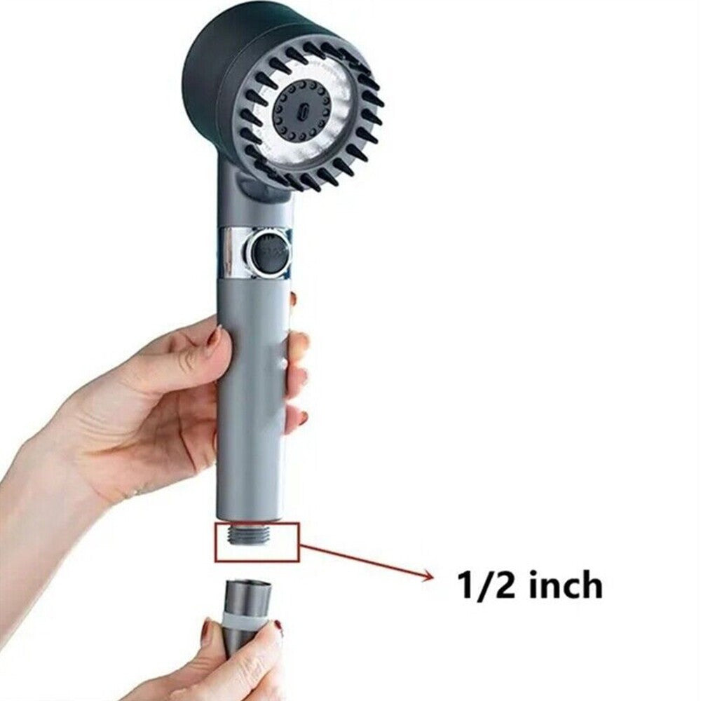 Shower Head For Bathroom 4-in-1 High Pressure Shower Head 3 Mode Function