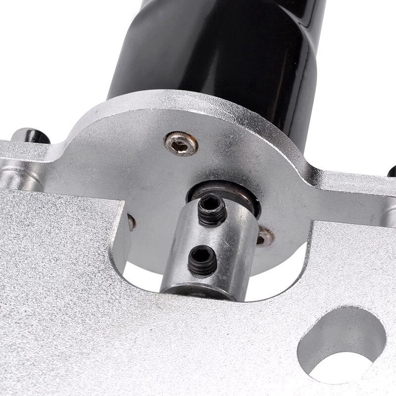 3" Electric Exhaust Control Motor Butterfly Valve Kit w/Screws Stainless Steel