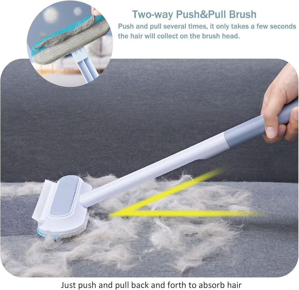 Yopoll Multifunctional Hair Removal Brush,4-in-1 Grooming & Cleaning Tool