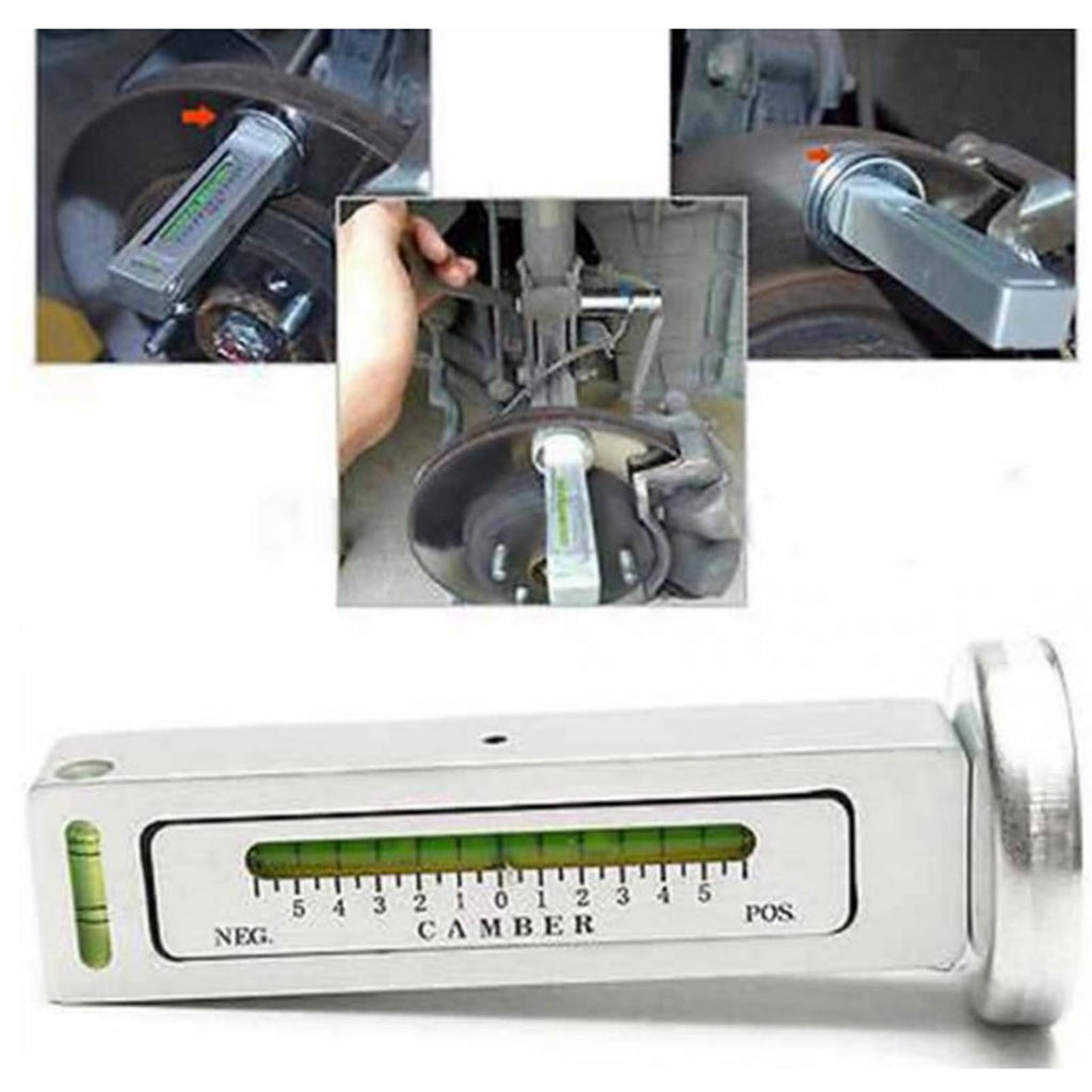 Magnetic Gauge Tool Wheel Alignment Level Instrument Camber Gauge for RV Car