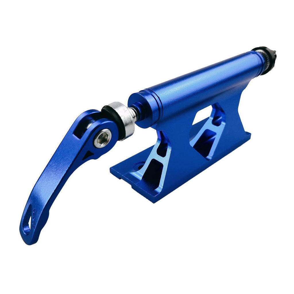 Bike Block Fork Mount MTB Trailer Truck Bed Rack Cycling Bicycle Blue