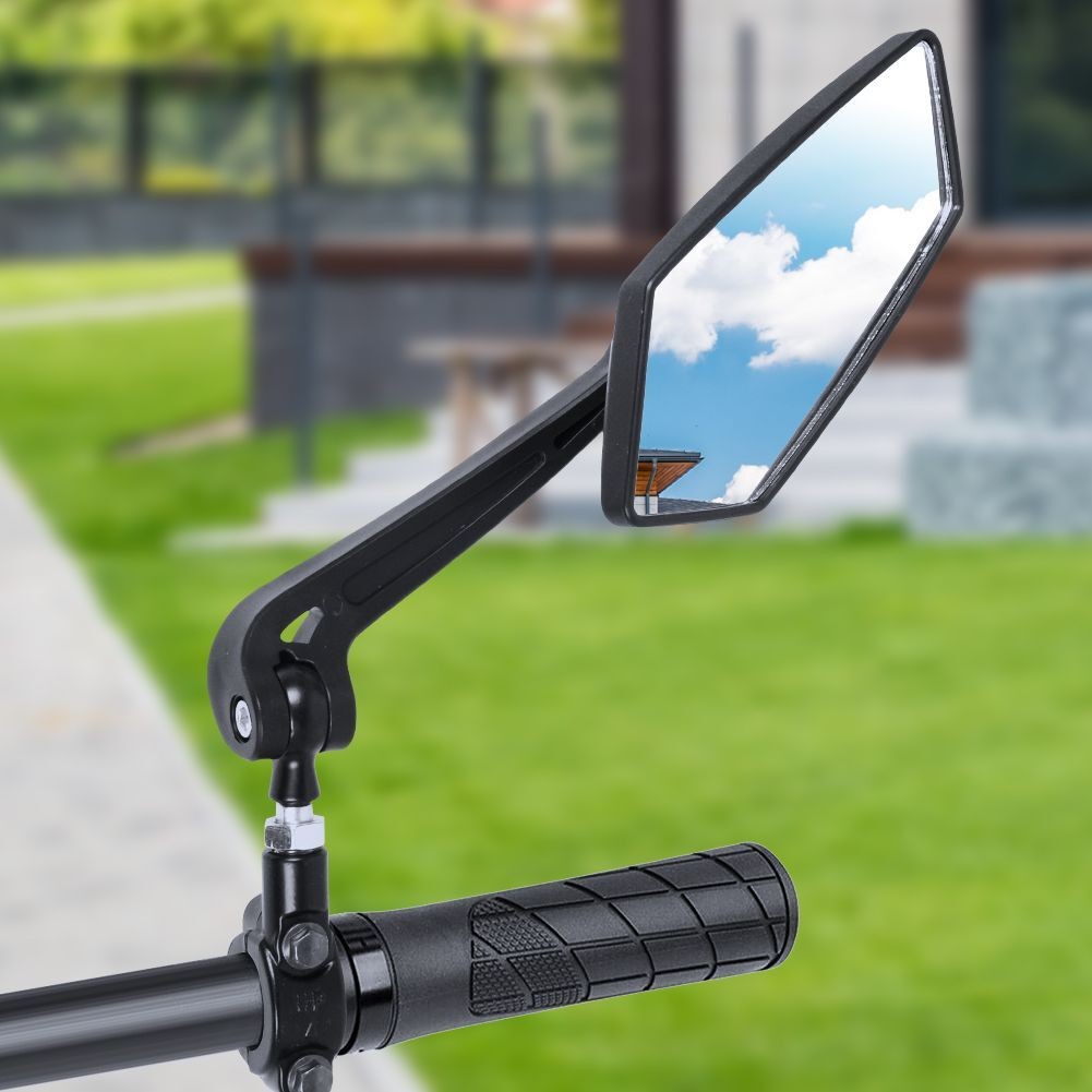 2X Bicycle Handlebar Wing Rear View Mirror Mobility Scooter Mountain Bike MTB