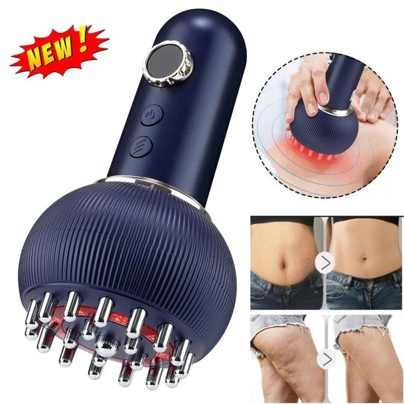 Electric Lymphatic Drainage Machine Body Anti-Cellulite Meridian Massage Brush