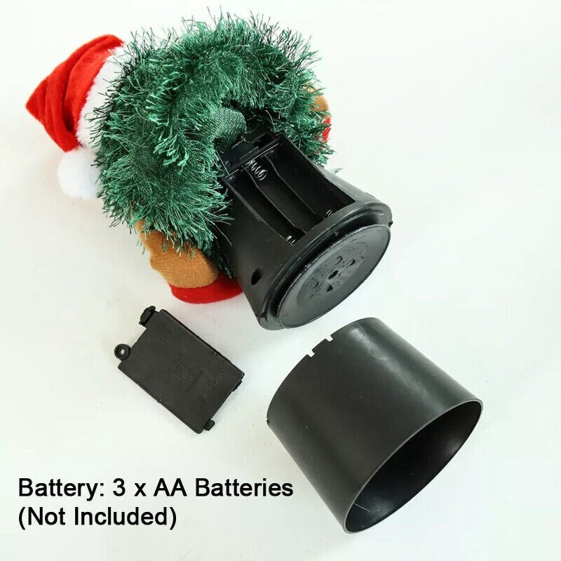 Christmas Tree Toys Dancing Singing 360 Degree Electric Rotation Kids Xmas Gift