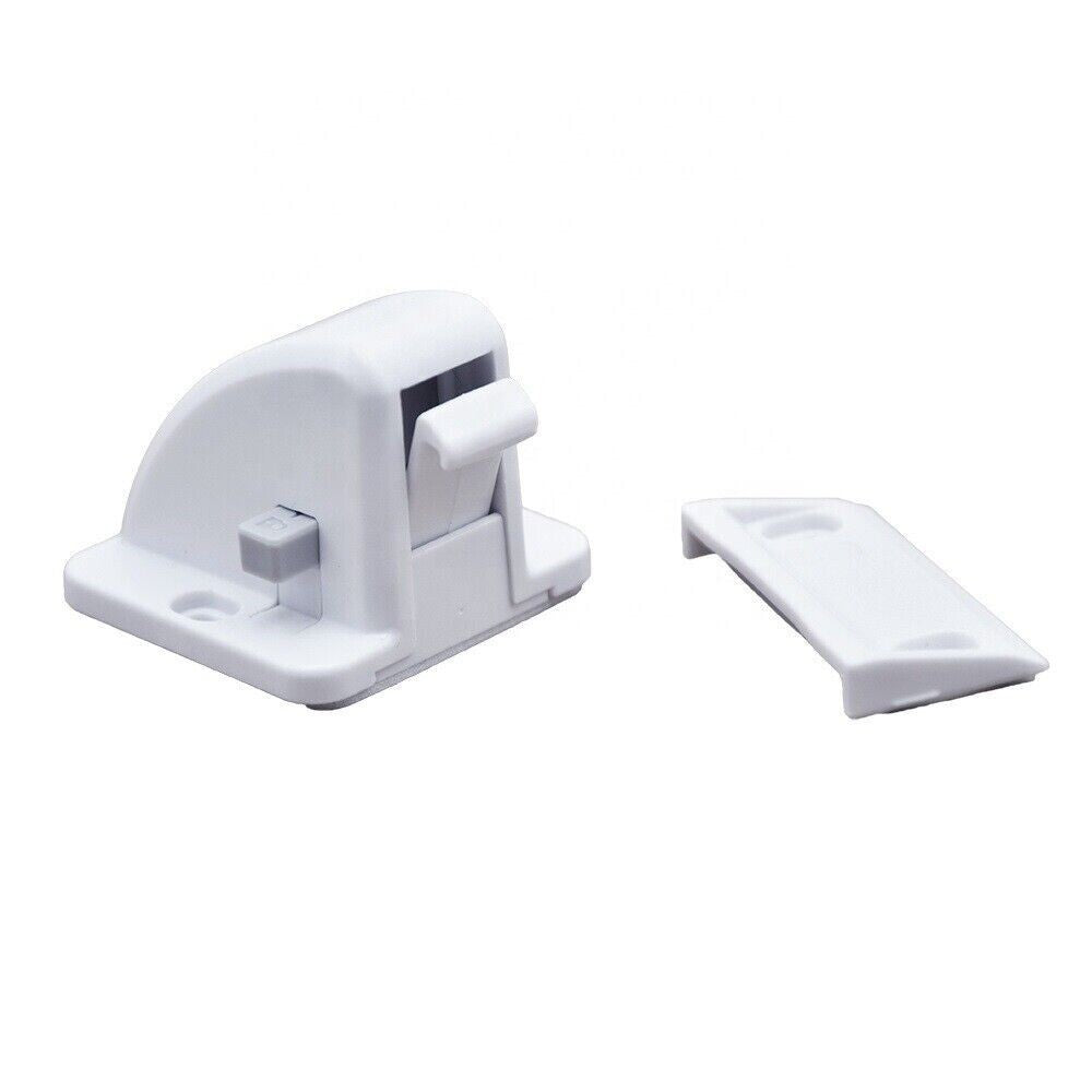 Invisible Magnetic Baby Child Pet Proof Cupboard Door Drawer Safety Lock UK Sell