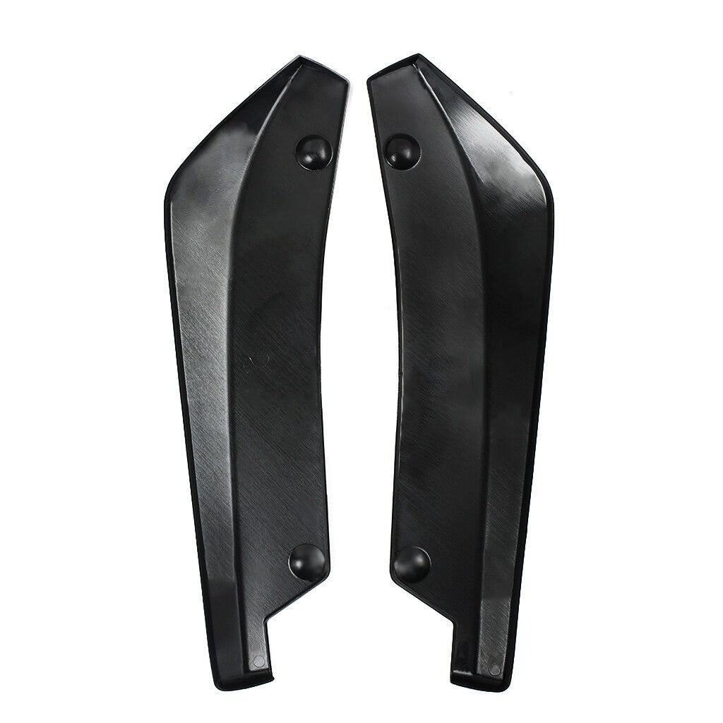 Universal Rear Bumper Corner Lip Splitter Diffuser Body Kit Black Replacement UK