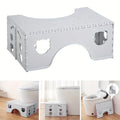 7In Foldable Toilet Stool for Healthy Squatting Posture - Non-Slip Poop Stool